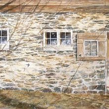 J.H. Hoppe 1848 | Watercolor | 12x39