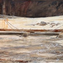 Water Journey | Watercolor | 11 x 24  | SOLD
