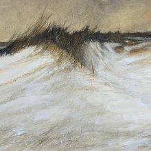 Shore Flight | Watercolor | 8 x 22